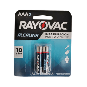 BATERIA ALCALINA AAA RAYOVAC