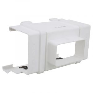 BOQUILLA PVC RECTANGULAR P/CANAL COLONIAL