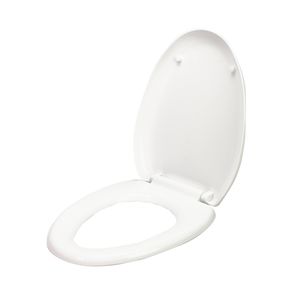 ASIENTO PARA SANITARIO ELONGADO BLANCO
