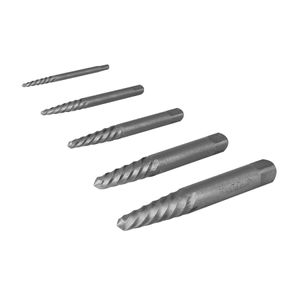 EXTRACTOR DE TORNILLOS 5 UNIDADES