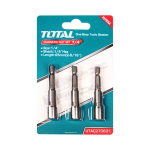 JUEGO DE DADOS MAGNETICOS PARA TALADRO MAGNETICO 3/8" 3UDS
