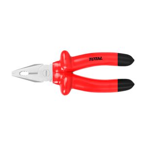 ALICATE UNIVERSAL AISLADO 7" ROJO TOTAL