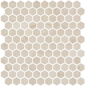 MALLA HEXA CREMA 30X30CM GRESSUS