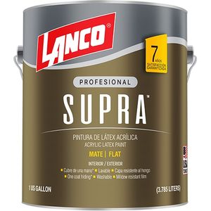 PINTURA LATEX SUPRA BLANCO 1/4 LANCO