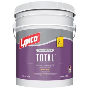 PINTURA LATEX  TOTAL BONE CUBETA LANCO