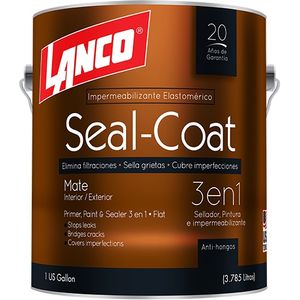 PINTURA ACRILICA SEAL COAT PASTEL GALON LANCO