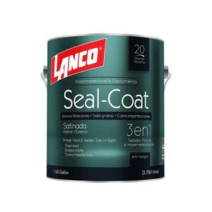PINTURA ACRILICA SEAL COAT SATIN TINTE GALON LANCO