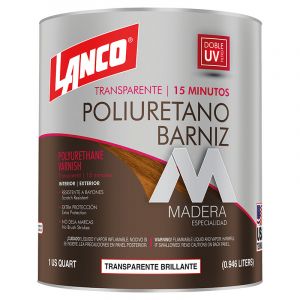 BARNIZ POLIURETANO SECADO RAPIDO GALON