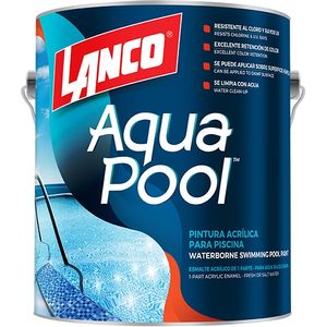 PINTURA PARA PISCINA AQUA POOL OCEANO GALON LANCO