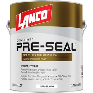 SELLADOR PRE SEAL PARED BLANCO GALON LANCO