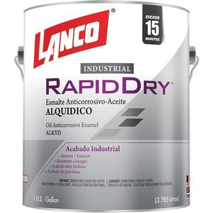 PINTURA ANTICORROSIVA RAPID DRY ROJO GALON LANCO