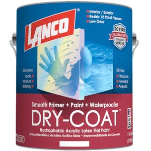 IMPERMEABILIZANTE DRY COAT BLANCO/PASTEL GALON LANCO