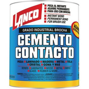 CEMENTO DE CONTACTO GRADO INDUSTRIAL GALON LANCO