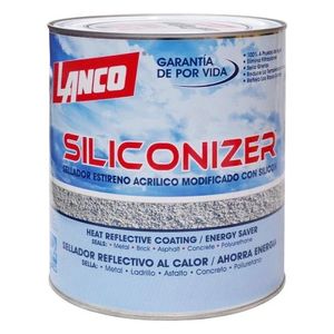 IMPERMEABILIZANTE SILICONIZER ROJO  1/4 LANCO