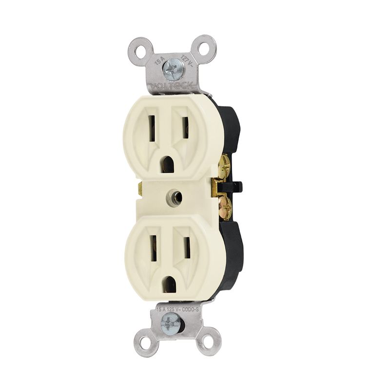 2510-8686-T0001279TOMACORRIENTE-DOBLE-POLARIZADO-VOLTECK-15A