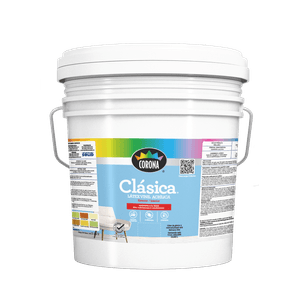 PINTURA LATEX CLASICA CORONA VERDE AGUACATE CUBETA