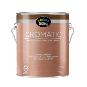 PINTURA CROMATIC LATEX MATE CORONA GALON
