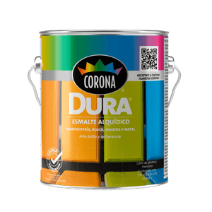 PINTURA ESMALTE DURA CORONA ROJO GALON