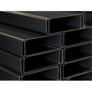 COSTANERA NEGRA 6X2"X6M CAL. 1.50MM