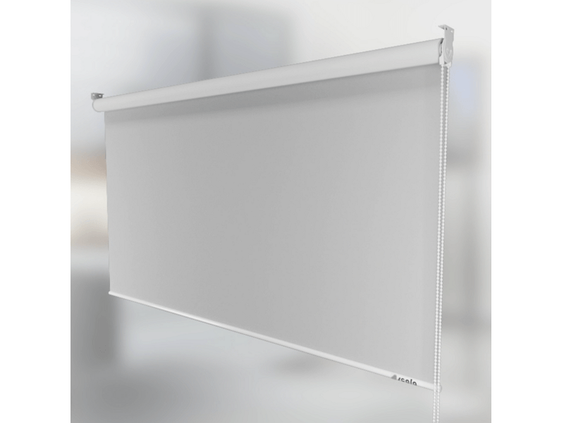 95cm No Drill White Thermal Blackout Roller Blind (170cm Drop) | Robert Dyas