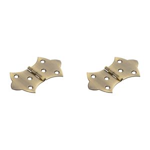 BISAGRA DECORATIVA NATIONAL HARDWARE 1" LATON ANTIGUO