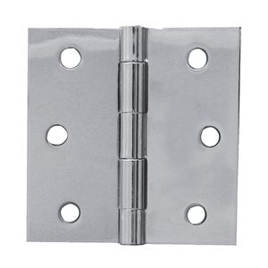 BISAGRA PARA PUERTA BEST VALUE 4X4 PLATEADA CONSTRUFACIL