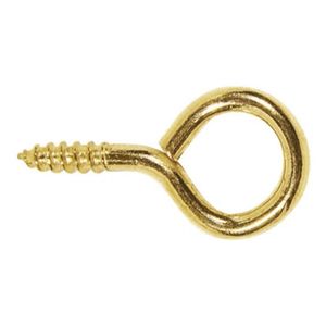 GANCHO CERRADO BEST VALUE 1 1/2" DORADO 10 UNDS