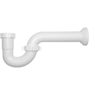SIFON LAVAMANOS/LAVATRASTO PVC 1 1/4-1 1/2" BLANCO
