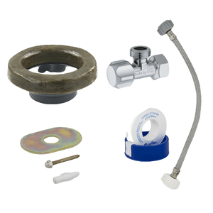 KIT DE INSTALACION PARA SANITARIO CON CERA COFLEX