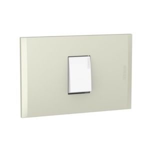 INTERRUPTOR SENCILLO 3W CHAMPAGNE NOBILE