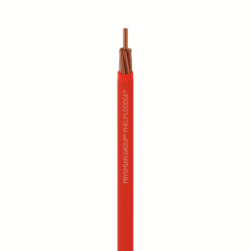 PHELPS DODGE GDFLAFA002AJ03/04 CABLE ELECTRICO COBRE THHN #2 AWG ROJO UL83  ASTM B3, B8 (VENTA X METRO)