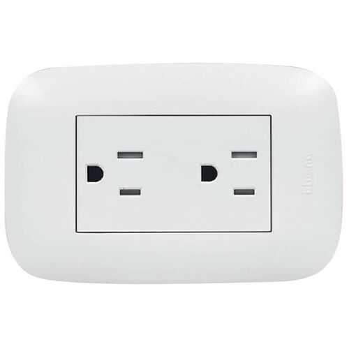 2510-9090TOMA-POLARIZADO-DOBLE-SENCIA-BLANCO