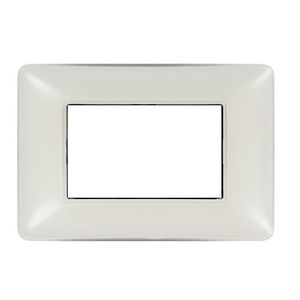 PLACA MATIX 3 MODULO BLANCA