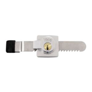 CERRADURA VITRINA 560 CROMO SATINADO YALE