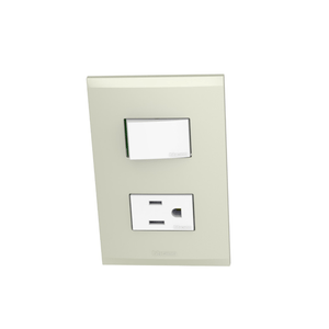 INTERRUPTOR SENCILLO CHAMPAGNE NOBILE