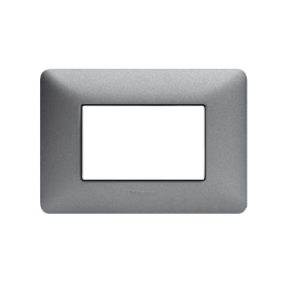 PLACA MATIX 3 MODULO ACERO