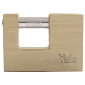 CANDADO DOBLE BLOQUEO 162 YALE 70MM DORADO