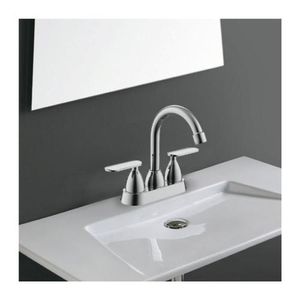 MEZCLADORA MAIA CROMO PARA LAVAMANOS 4"