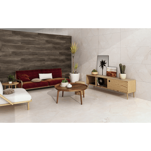PISO CARRARA 1.50M2 BLANCO RECTIFICADO 50x100CM