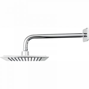 CABEZA CROMO CUADRADA PARA DUCHA 23CM