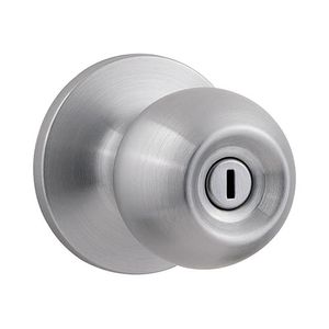 CHAPA BOLA PARA BAÑO GEO ACERO INOXIDABLE