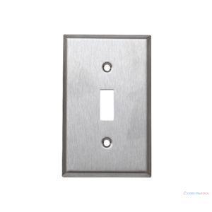PLACA SENCILLA EAGLE ACERO INOXIDABLE INTEMPERIE