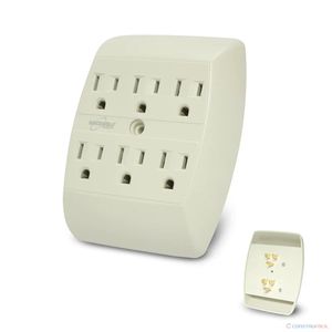 ADAPTADOR 6 SALIDAS 125V 15AMP