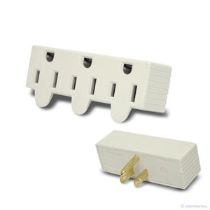 ADAPTADOR 3 SALIDAS HORIZONTAL  125V 15AMP