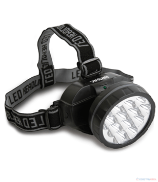 Linterna de cabeza de led con varios modos de luz, detector de movimiento,  380 lumens. 