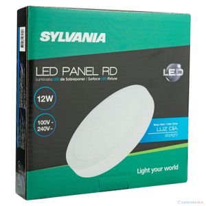 PANEL LED REDONDO 12W LUZ CALIDA