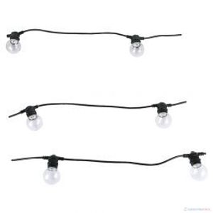 SERIE 10 LUCES CARNAVAL 7.3M 8W LUZ CALIDA SYLVANIA