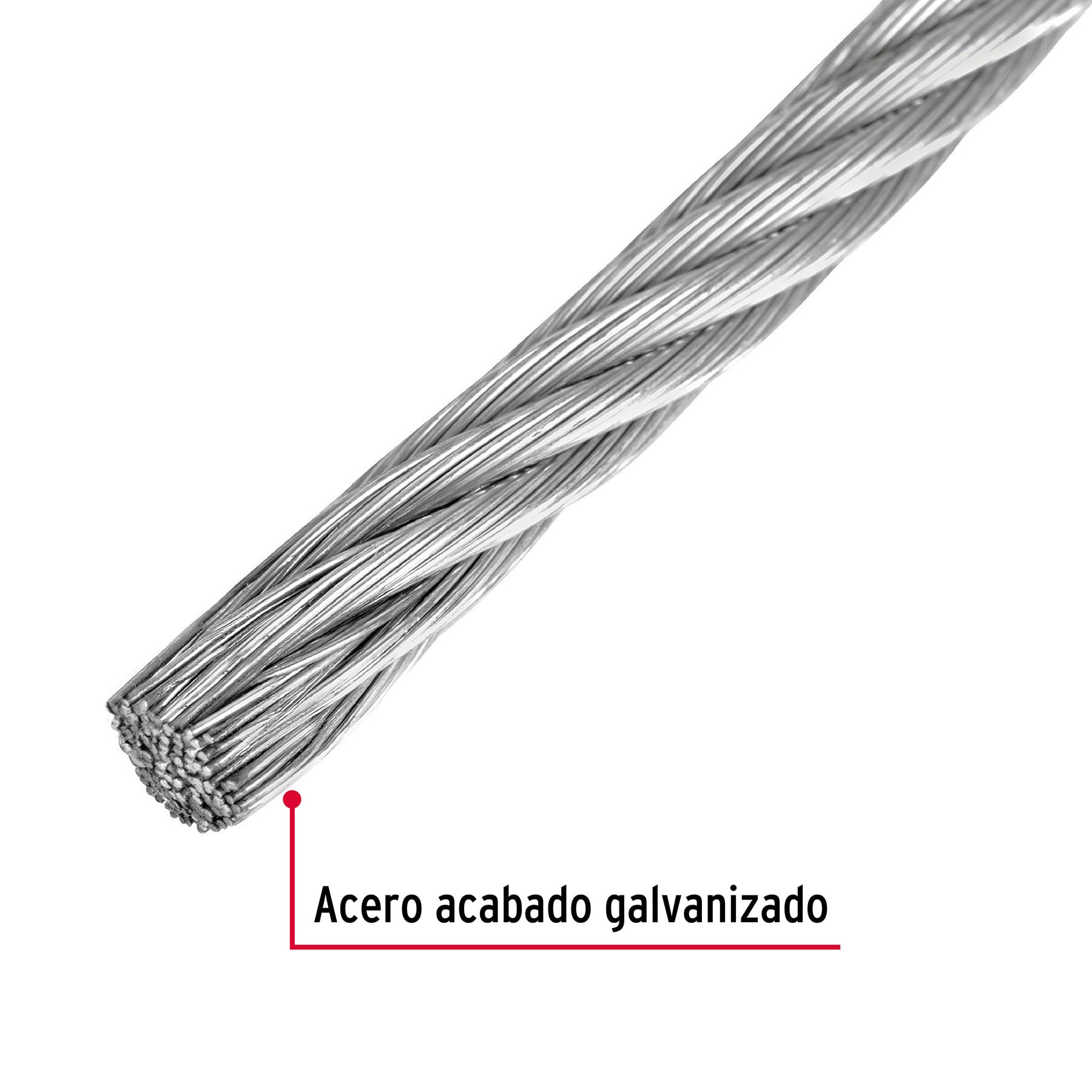 Soporte cable de acero — Ferreteriabolibar