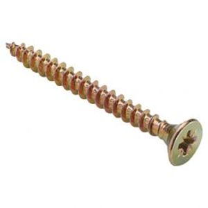 TORNILLO SPAX DORADO P/MADERA 5X70MM BOLSA 10 UNDS TRACSA