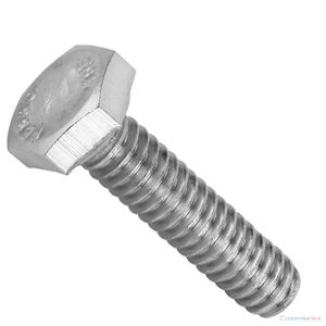 TORNILLO HEXAGONAL ACERO INOX BOLSA TRACSA 1/4"X1.1/2" 5 UNDS